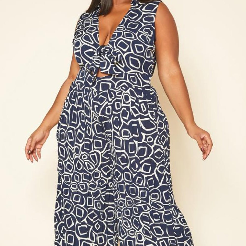 NWT Plus Size Plus Size Jumpsuit - Sizes 1x - 3x